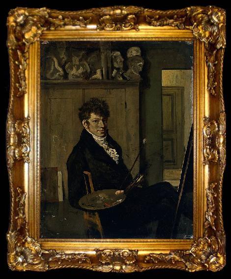 framed  Wouter Johannes van Troostwijk Self portrait, ta009-2